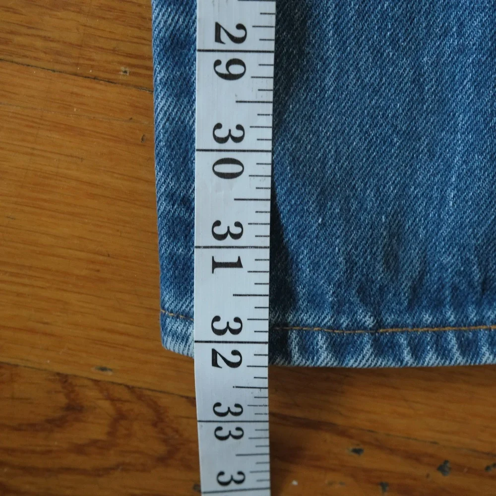 Vintage Levi's 557 Cowboy Jeans Mens Blue Straight Leg Western 34x32 Relaxed Fit